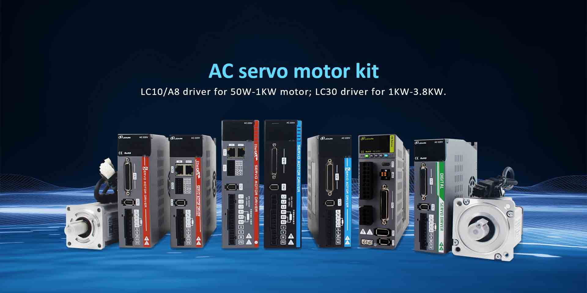 Çin AC Servo Motor Sürücü Kit Təchizatçılar