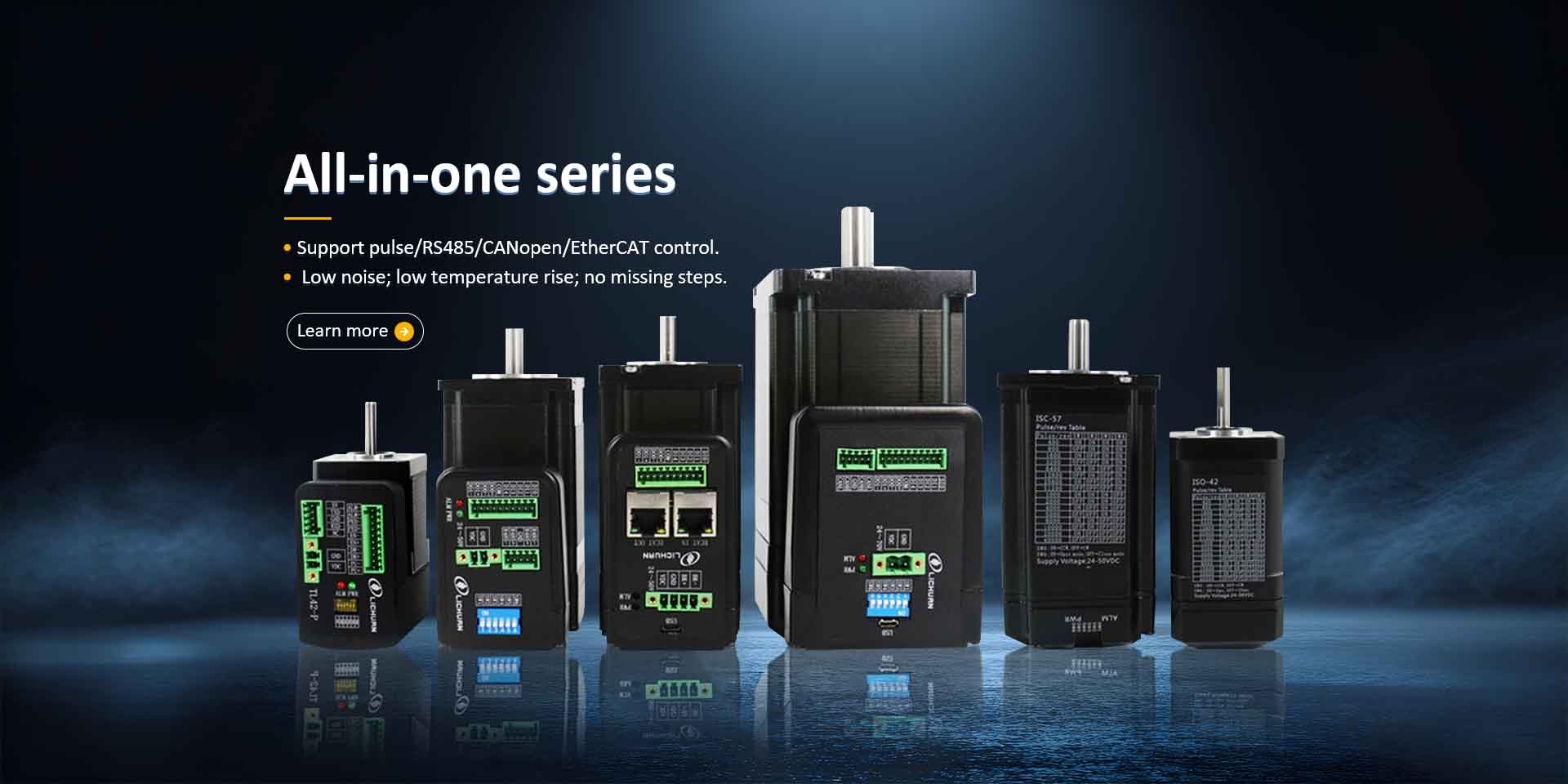 Çin qapalı döngəsi açılan döngə inteqrasiya edilmiş Stepper Motor Təchizatçılar